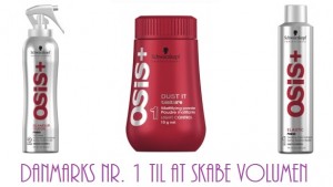 Få hår med masser af volumen med OSIS+ Dust It